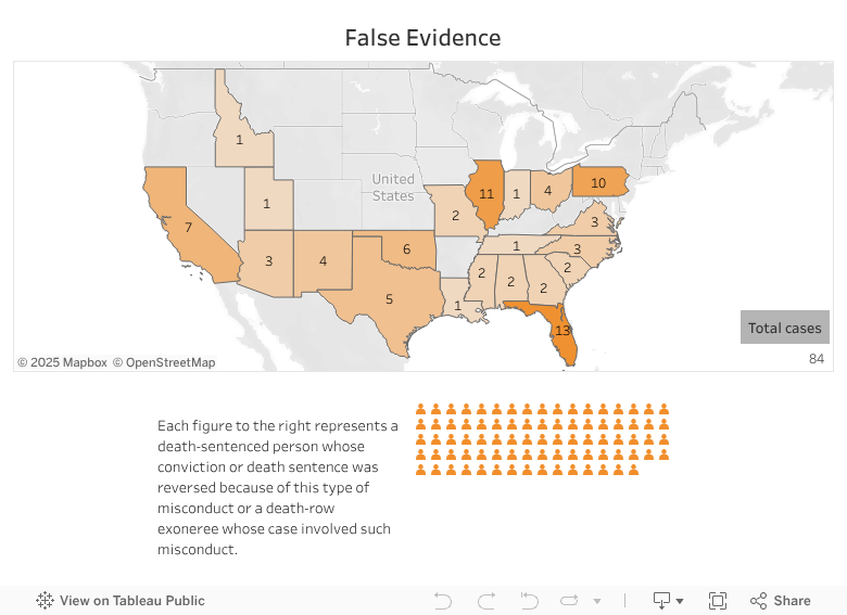 Individual Map - False evidence 